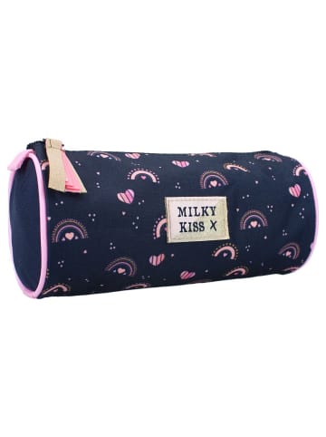 Milky Kiss Milky Kiss Federmäppchen Etui mit Reißverschluss für Kinder in Blau