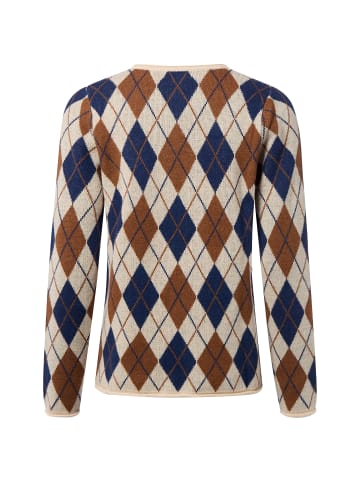 brookshire Pullover in braun indigo - 0001