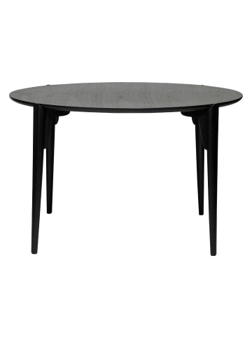 ebuy24 Esstisch Paragon Schwarz 122 x 122 cm