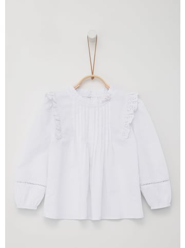 s.Oliver Bluse langarm in Weiß