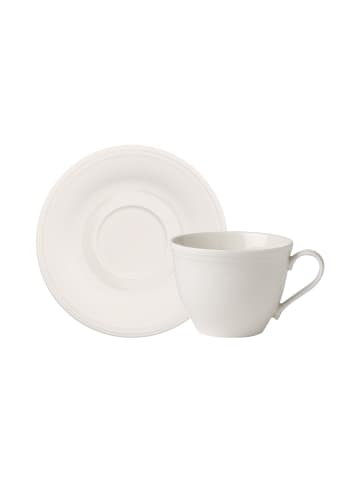 like. by Villeroy & Boch Kaffeetasse mit Untertasse Color Loop 250 ml in Natural