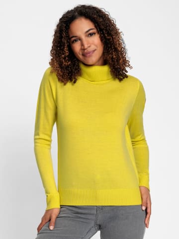 WITT WEIDEN Rollkragenpullover in limone
