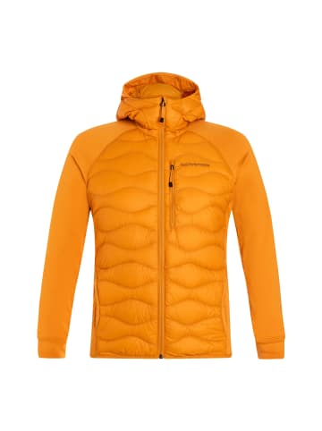 Peak Performance Übergangsjacke M Helium Down Hybrid Hood in hellorange