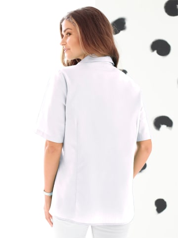 Sieh an! Hemdbluse in weiß