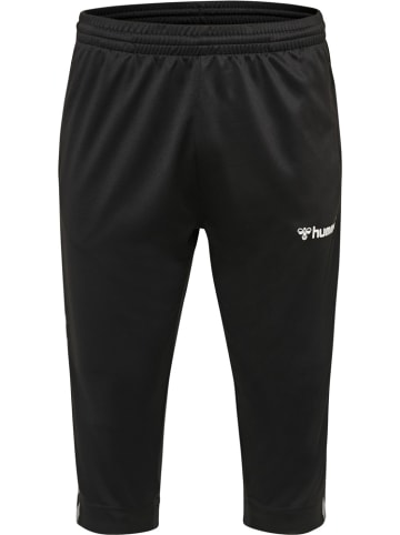 Hummel Sporthose "Hmlauthentic 3/4 Pant" in Schwarz