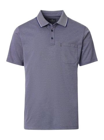 Casa moda Poloshirt Basic in Blau