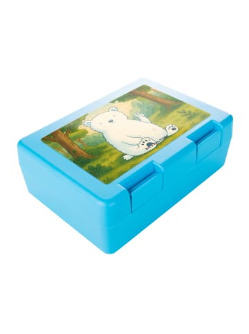 Mr. & Mrs. Panda Lunchbox Eisbär Faul Design ohne Spruch in Weiß