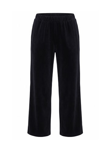 Ulla Popken Loungewear Hose in schwarz