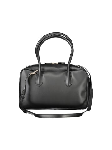 Twinset Schwarze Polyurethan-Handtasche