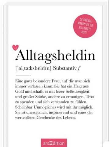 ars edition Buch - Alltagsheldin (Substantiv, f)