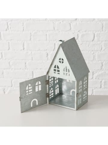 Boltze Laterne Dover aus 3er-Set in grau