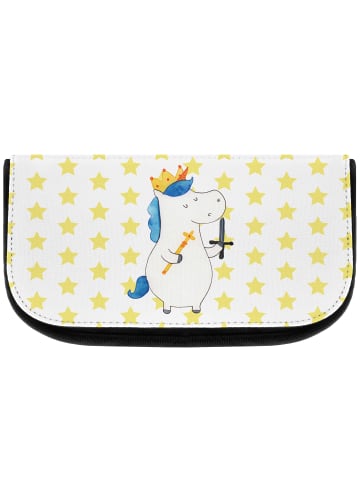 Mr. & Mrs. Panda kosmetiktäschchen Einhorn König mit Schwert ohn... in Weiß