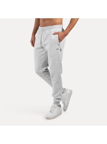 SMILODOX Jogginghose Thilo in Grau Melange