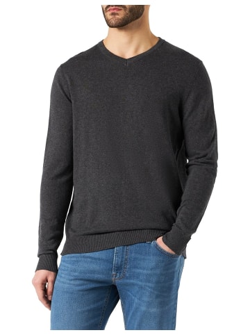 Jack & Jones V-Pullover für Herren in dunkel-grau