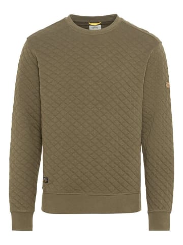 Camel Active Sweatshirt in olive brown