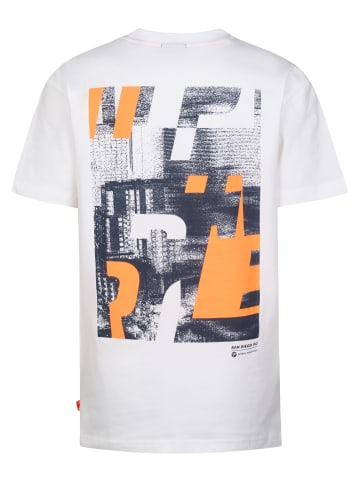 Petrol Industries T-Shirt mit Rückenprint Charro in Weiß