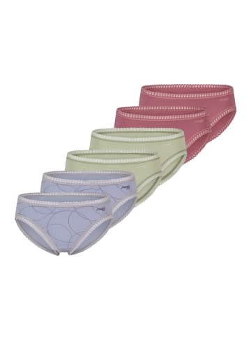 Sloggi Hipster GO Crush in Lila / grün / blau