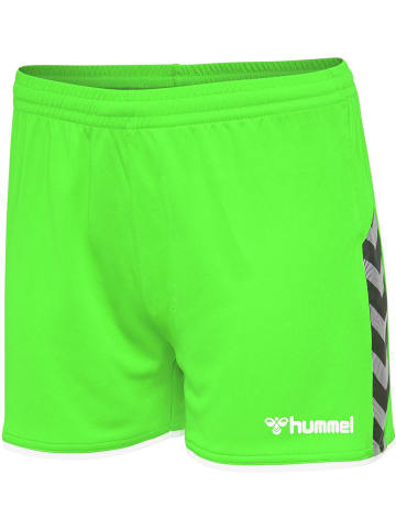 Hummel Hummel Poly Kurze Hose Hmlauthentic Multisport Damen Leichte Design Feuchtigkeitsabsorbierenden in GREEN GECKO