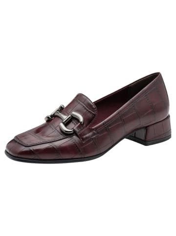 Tamaris Trotteur in MERLOT CROCO