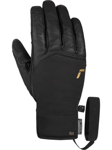 Reusch Fingerhandschuhe Lleon R-TEX® XT in 7707 black / gold
