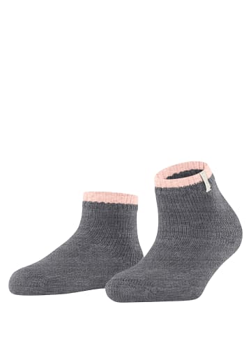 Falke Kurzsocken Cosy Plush in Grey mel.