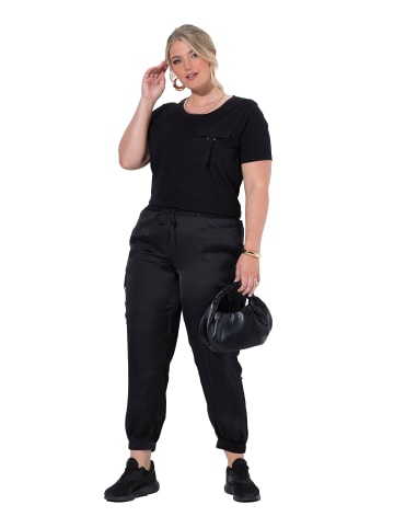 MIAMODA Cargohose in schwarz