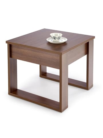 Feldmann-Wohnen Couchtisch Nea Nussbaum 60 / 60 / 52cm