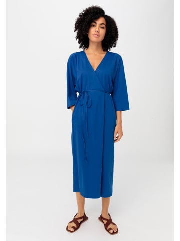 Hessnatur Jersey-Kleid in kobaltblau