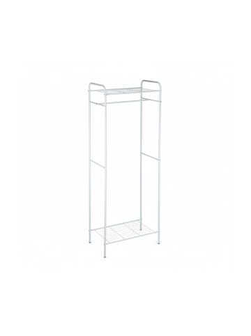 relaxdays Kleiderständer in Weiß - (B)60,5 x (H)166 x (T)38 cm