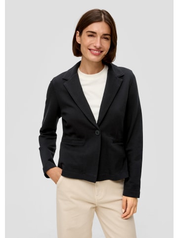 s.Oliver Sweatshirt Jacke in 9999_schwarz