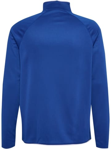 Hummel Trainingsjacke "Core 2.0 Half Zip" in Blau