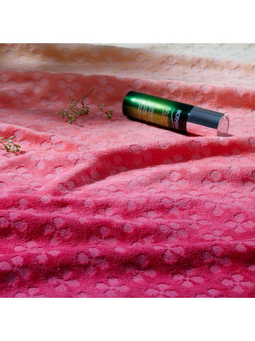 Möve Strandtuch Wave of Colour in green/pink