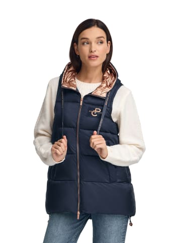Polo Club Steppweste in Navy Blau