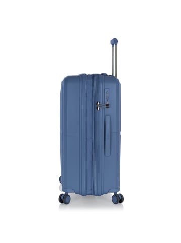 Heys AirLite 4 Rollen Kofferset 3-teilig mit Dehnfalte blue