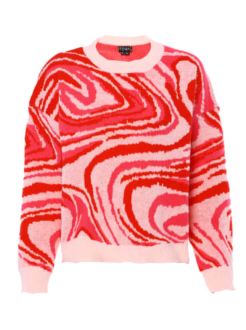 FENIA Sweater in ROT WEISS