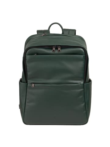 DuDu Sydney Daypack Leder 42 cm Laptopfach mangrove
