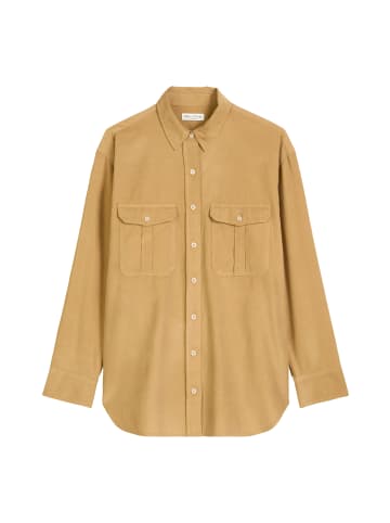 Marc O'Polo Feincord-Bluse relaxed in pure sand