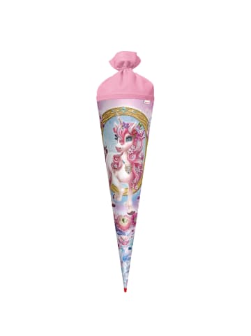 ROTH Schultüte groß Einhorn Beauty 70 cm, Glitter in Bunt