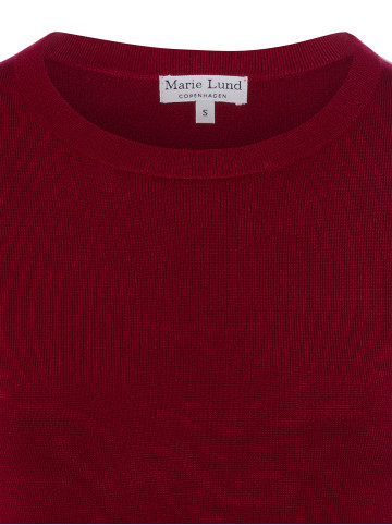 Marie Lund Pullover in rot - 0020