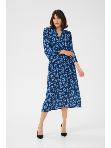 Kaffe Kleid KAamber in Midnight M./Ebb&Flow Flower