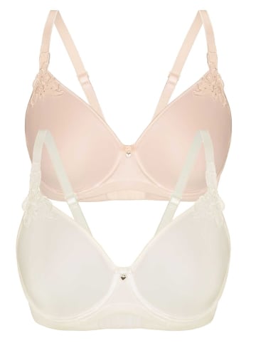 Sassa 2er Sparpack Spacer-BH in ivory nude