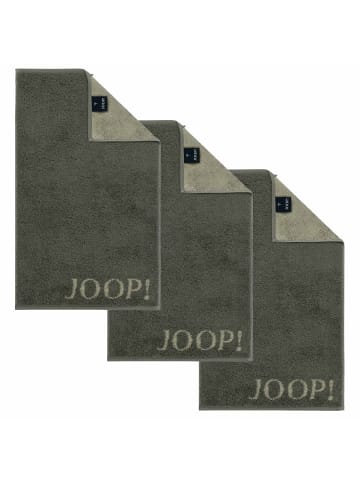 JOOP! Gästetuch 3er Pack in Oliv