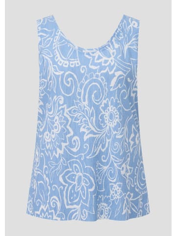 s.Oliver T-Shirt in 53A0_himmelblau