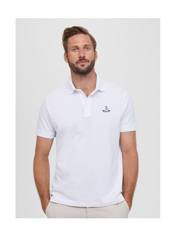Faconnable Polo in Weiß