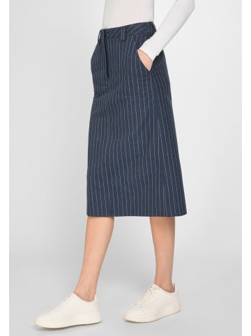 DAY.LIKE A-Linien-Rock Skirt in navy