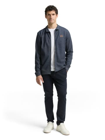 Tom Tailor Sweatjacke für Herren in dunkel-blau