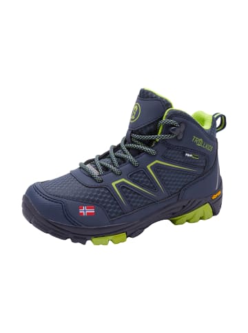 Trollkids Wanderschuh Hiker Mid Skarvan in navy