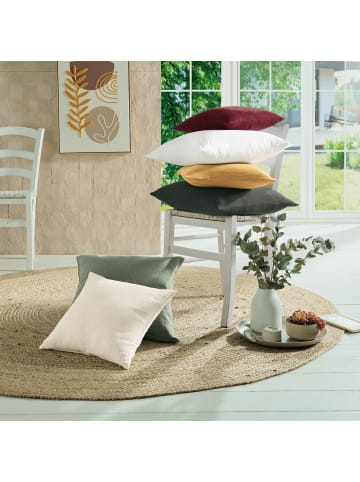 Erwin Müller Baumwolle Kissenhülle Arona in curry