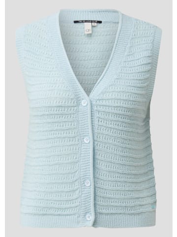 QS Strickjacke in 5104_hellblau