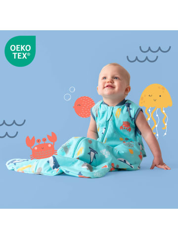 Schlummersack Babyschlafsack, 1.0 TOG in Hellblau